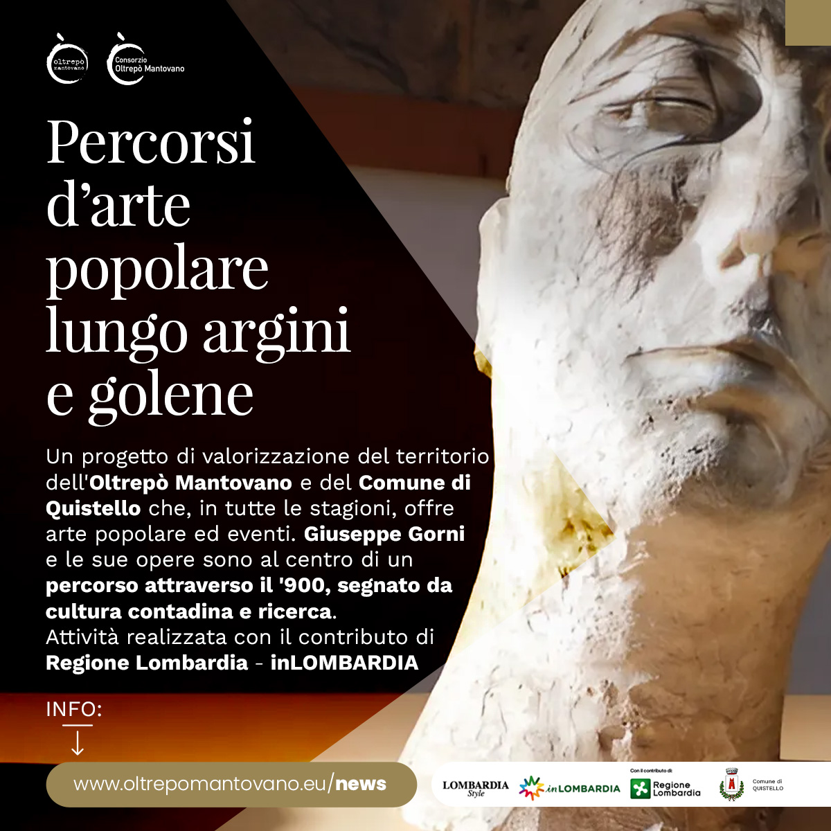 Percorsi d’arte popolare lungo argini e golene