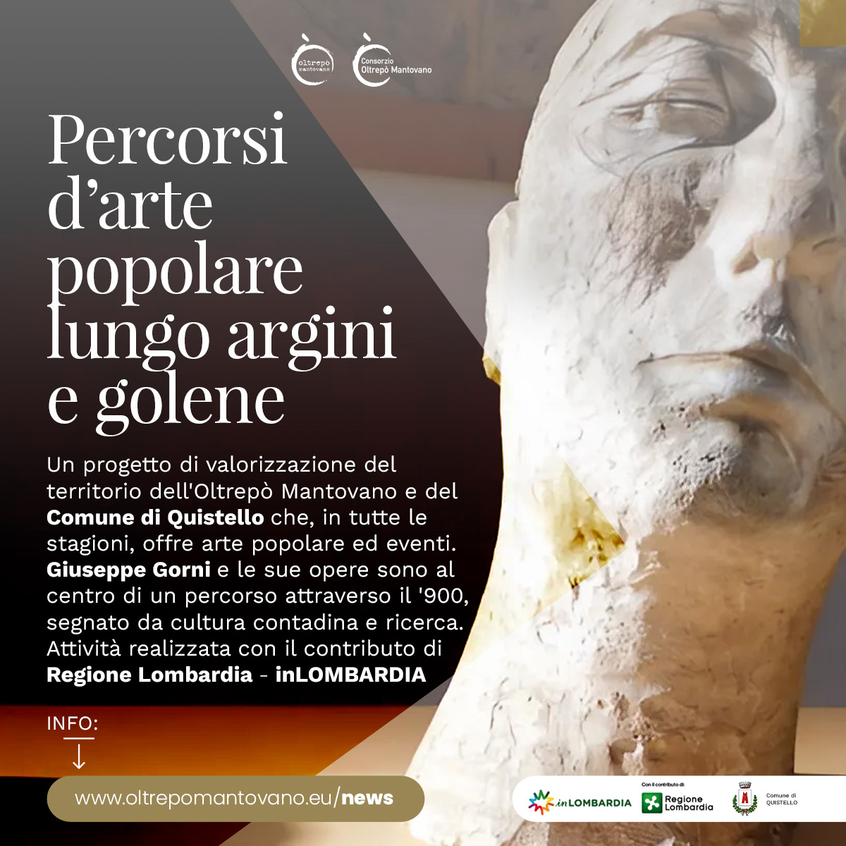 Percorsi d’arte popolare lungo argini e golene